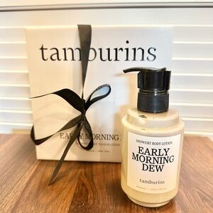 New Tamburins Showerly Body Lotion Early Morning Dew 235mL K-Beauty with Box
